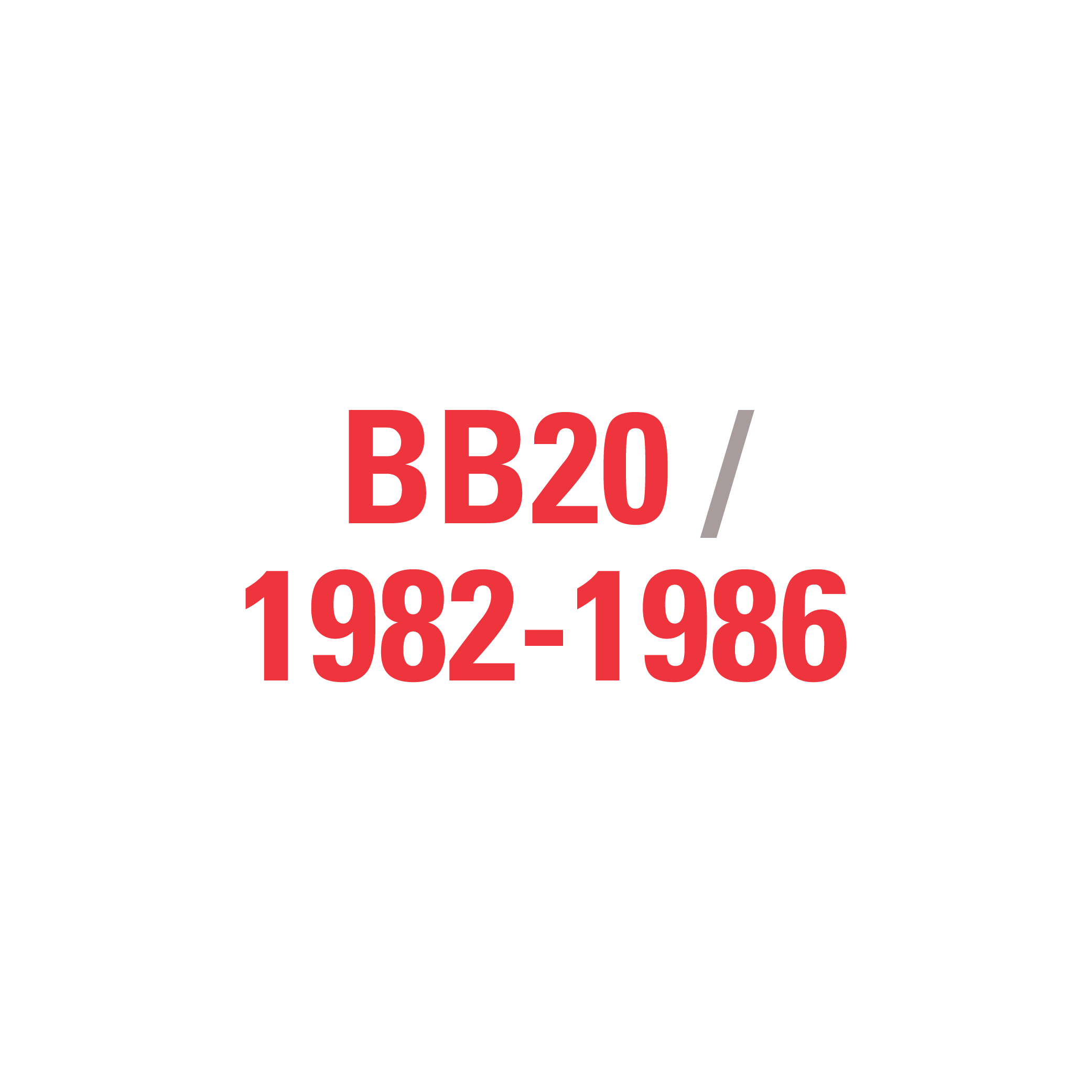 BB20 1982-1986